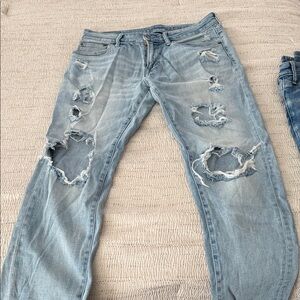 American eagle Distressed Light Blue Men's Jeans